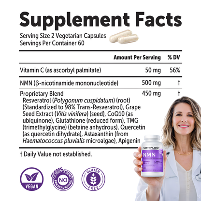 VitaFlow™ NMN Capsules